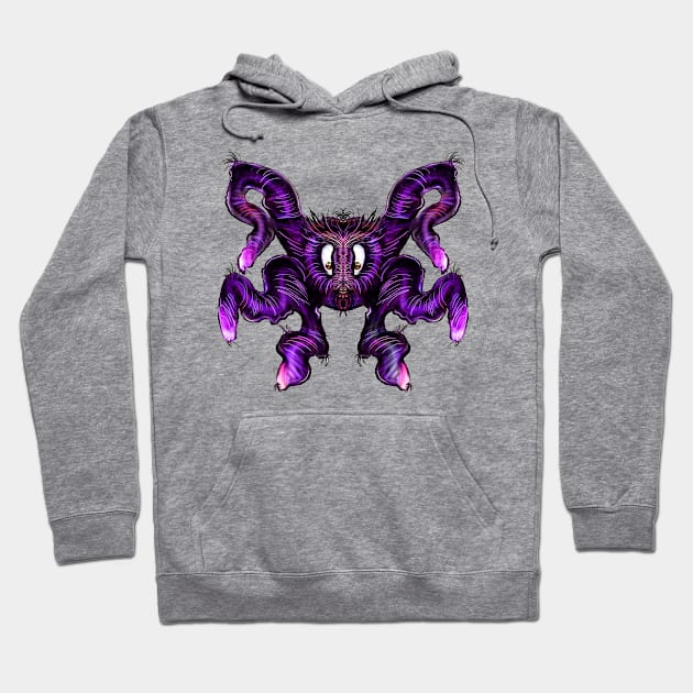 Purple Practice Monster Hoodie by jenacodex